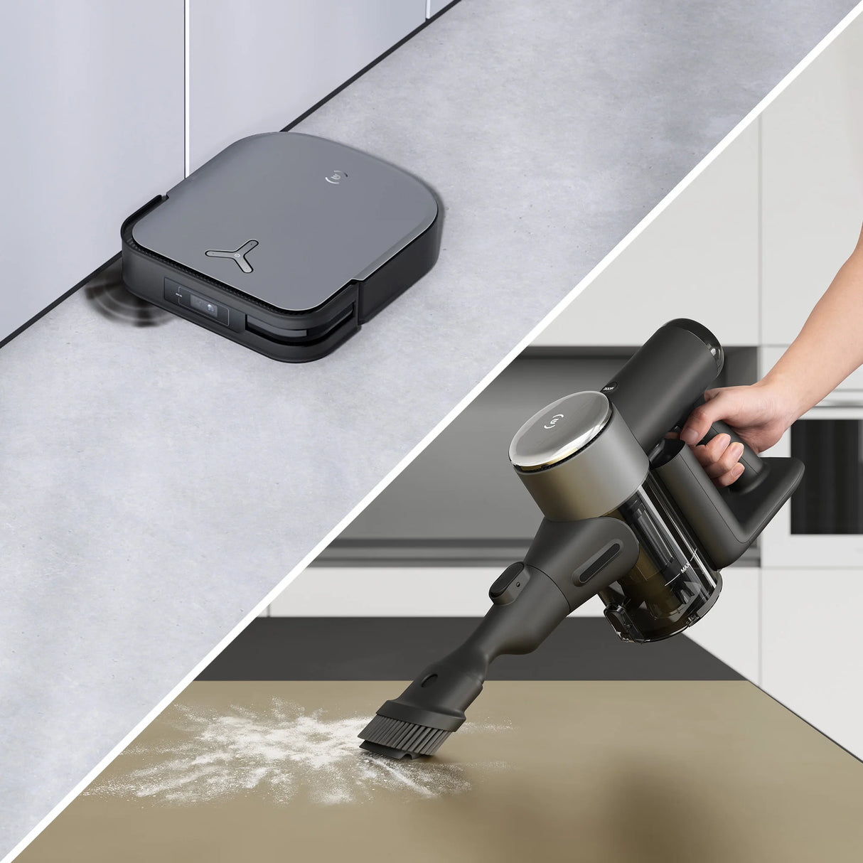 DEEBOT X2 COMBO Robot + Handheld Vacuum & OMNI Station - 8700Pa, 210min Runtime