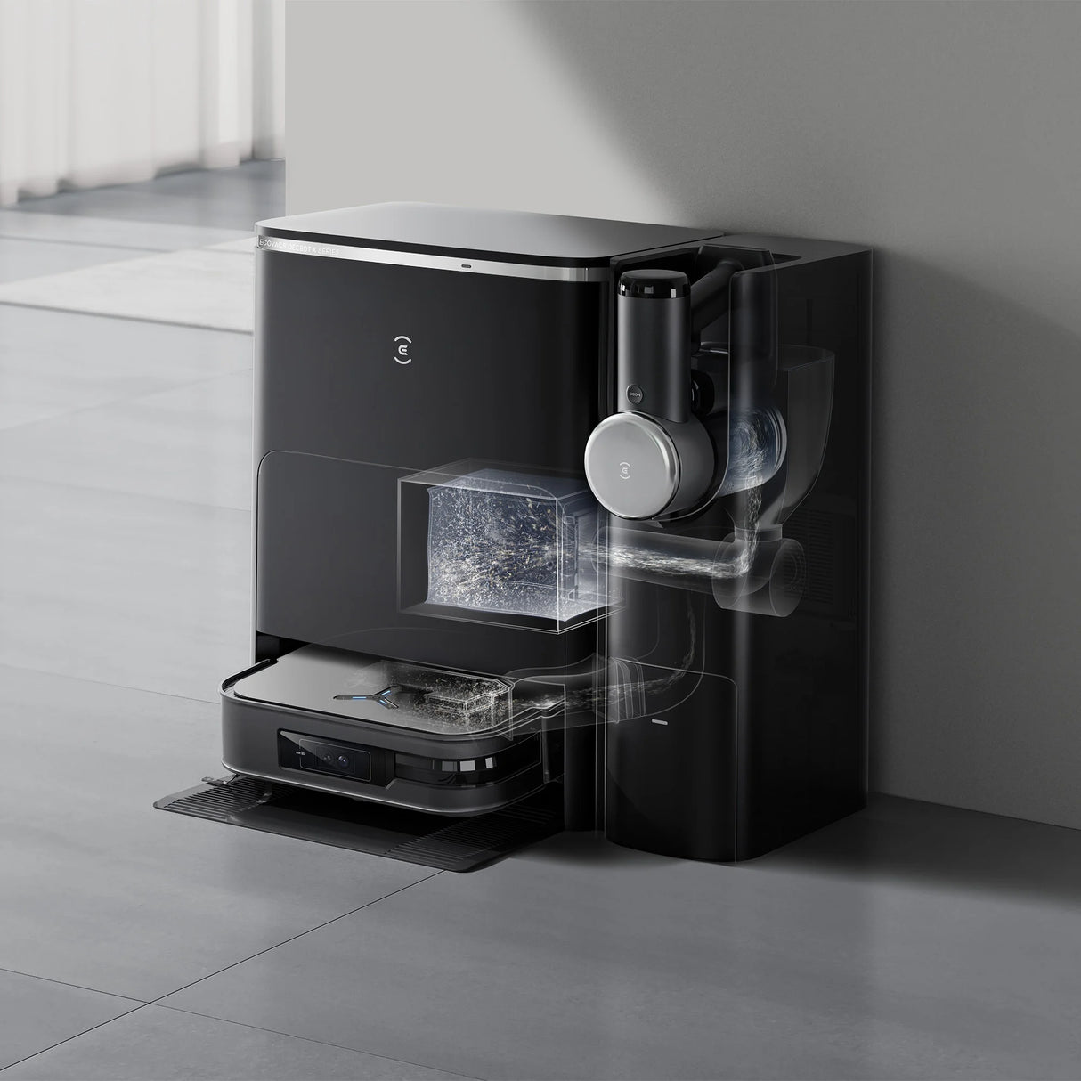 DEEBOT X2 COMBO Robot + Handheld Vacuum & OMNI Station - 8700Pa, 210min Runtime