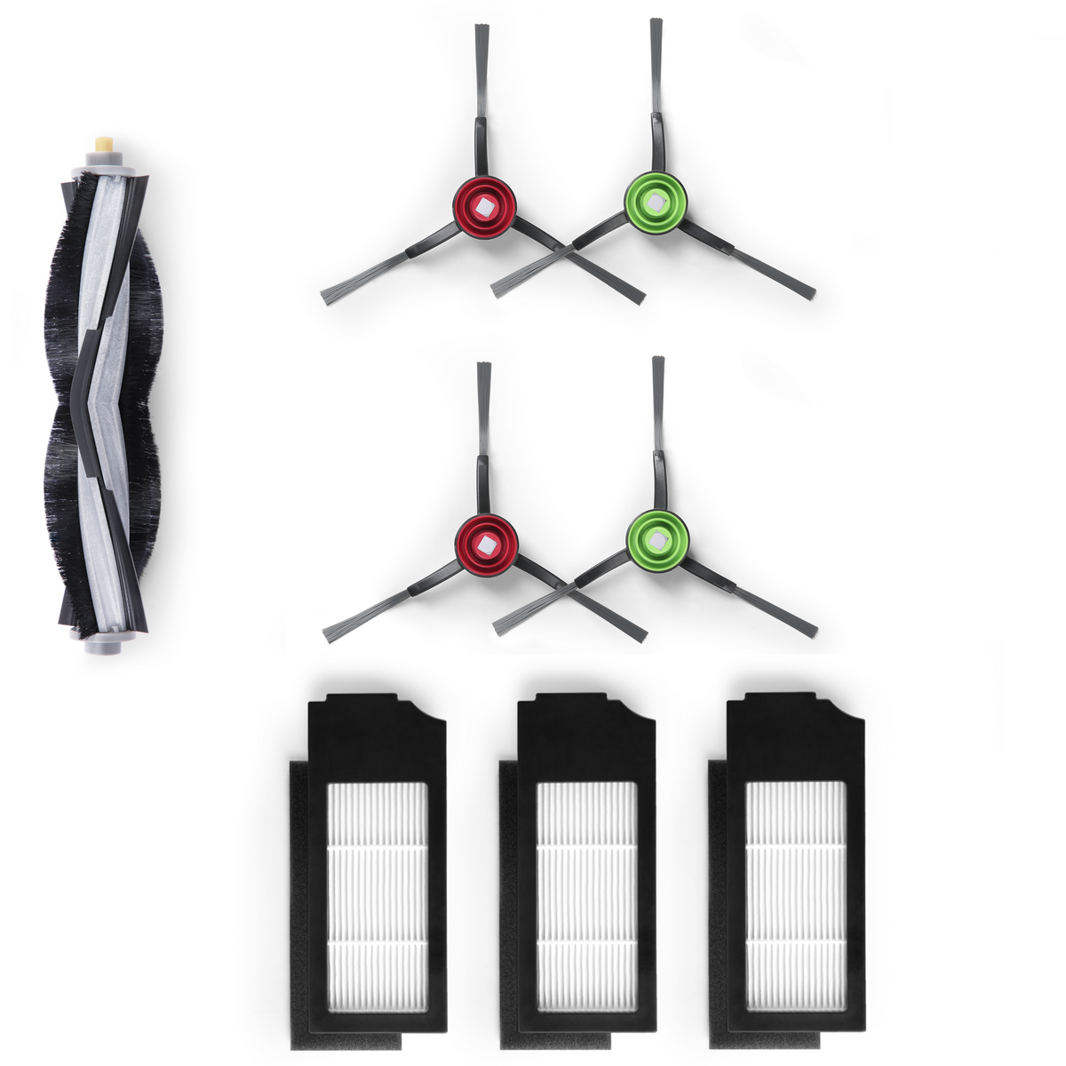 DEEBOT X1 OMNI/X1e OMNI/T10 Plus Buddy Kit - 5 Brush, 3 Filter