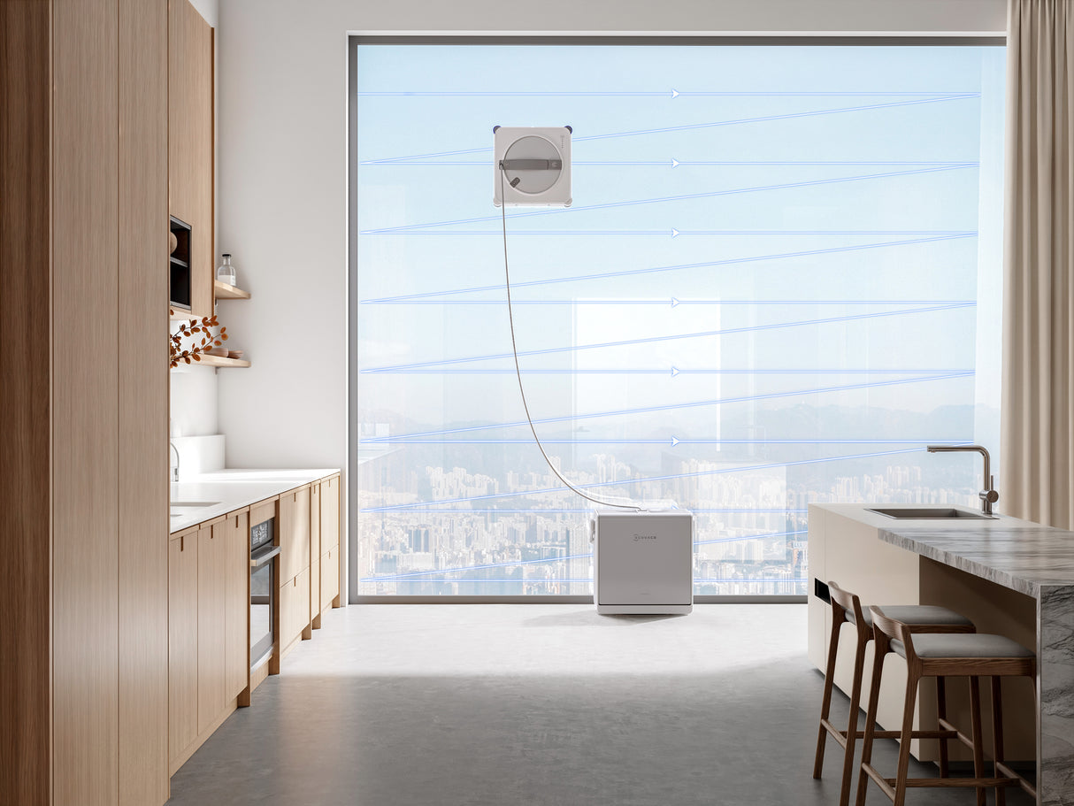 WINBOT W2S OMNI Smart Window Cleaner - 5500pa Suction, 110min Runtime