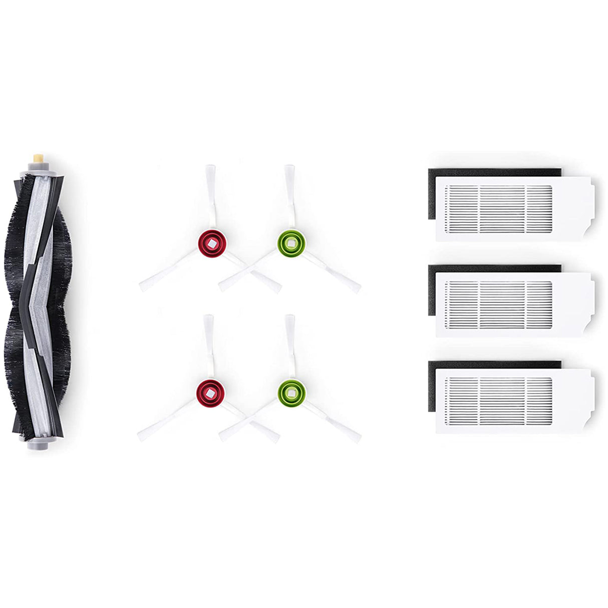 DEEBOT X1 OMNI/X1e OMNI/T10 Plus Buddy Kit - 5 Brush, 3 Filter/Sponge (White)