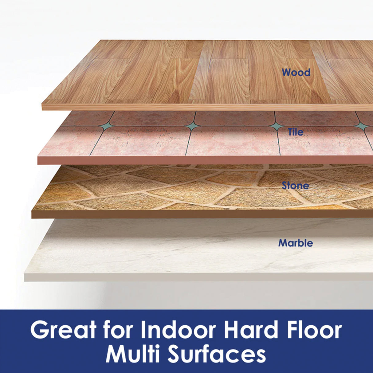 Liquid Cleaning Detergent Solution Compatible with Ecovacs - 1L Bottle