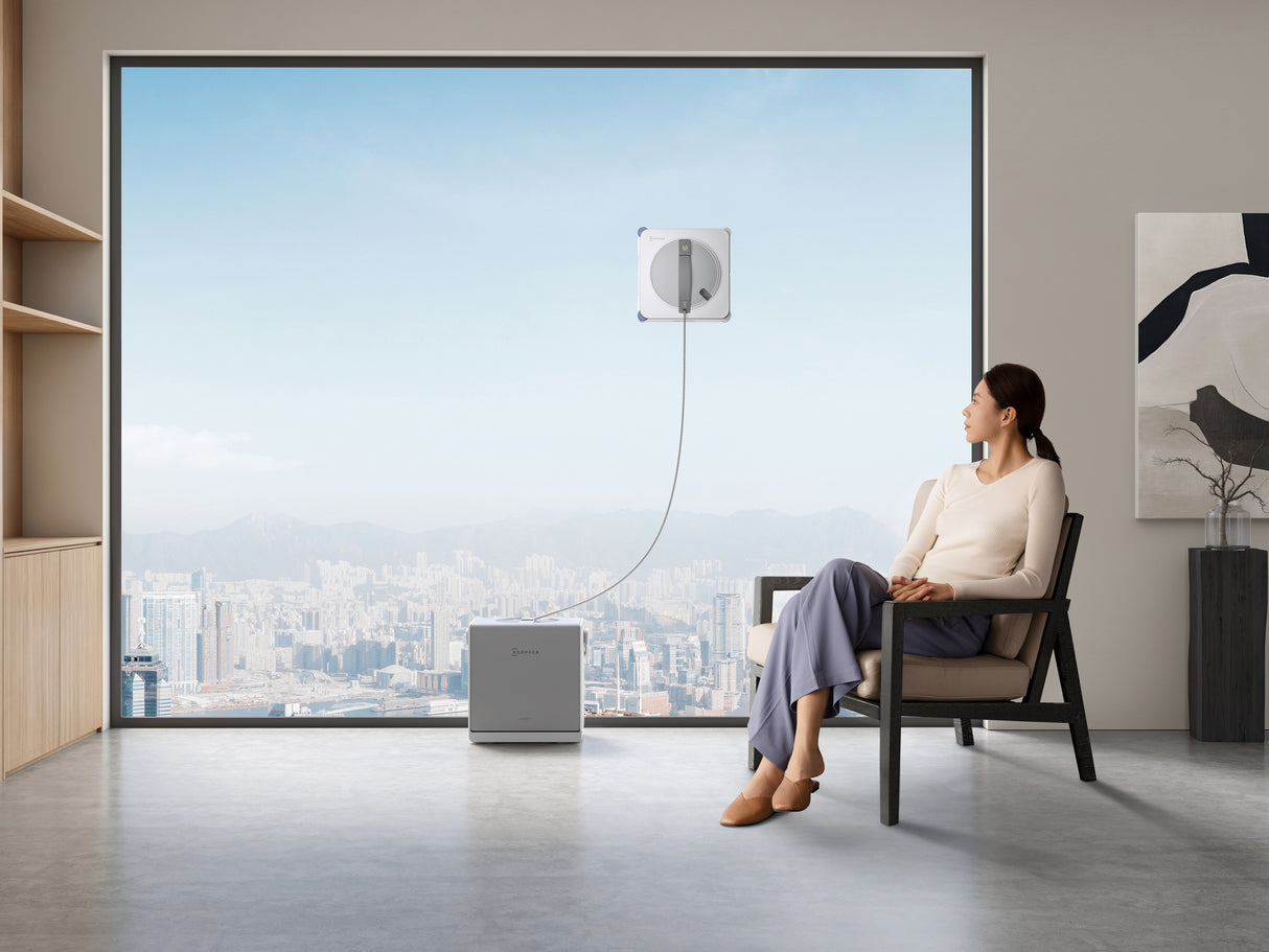 Ecovacs WINBOT W2S OMNI Smart Window Cleaner - 5500pa Suction, 110min Runtime