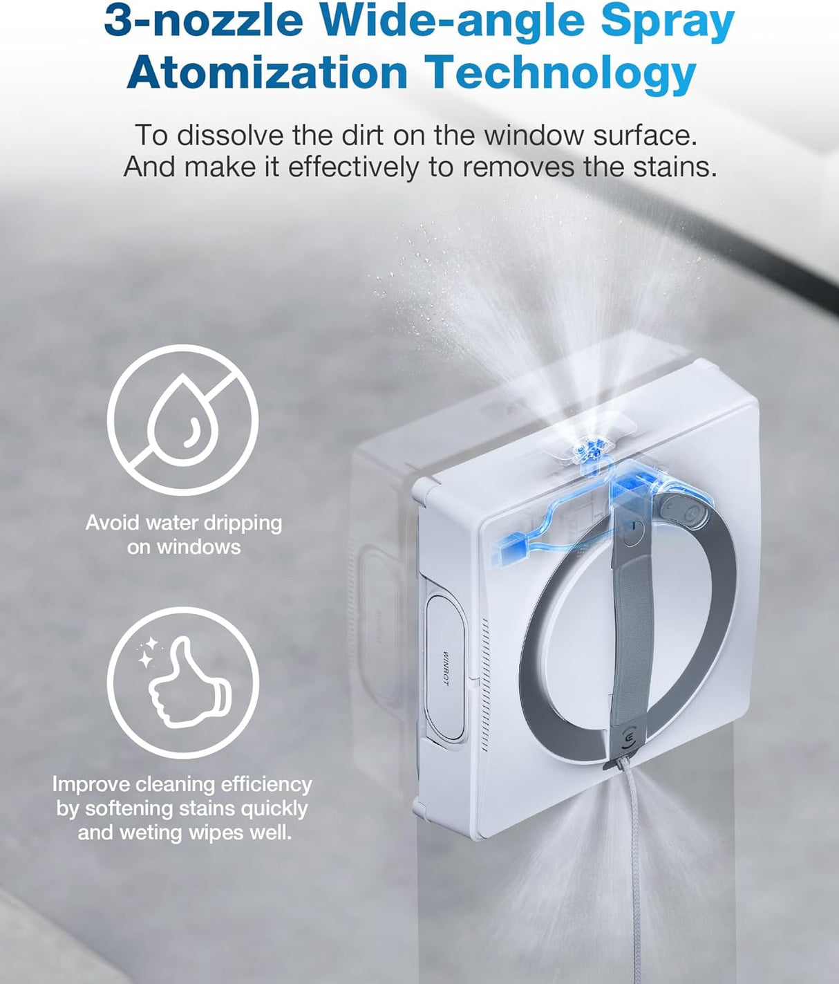 WINBOT W2 OMNI - Portable Window Cleaning Robot