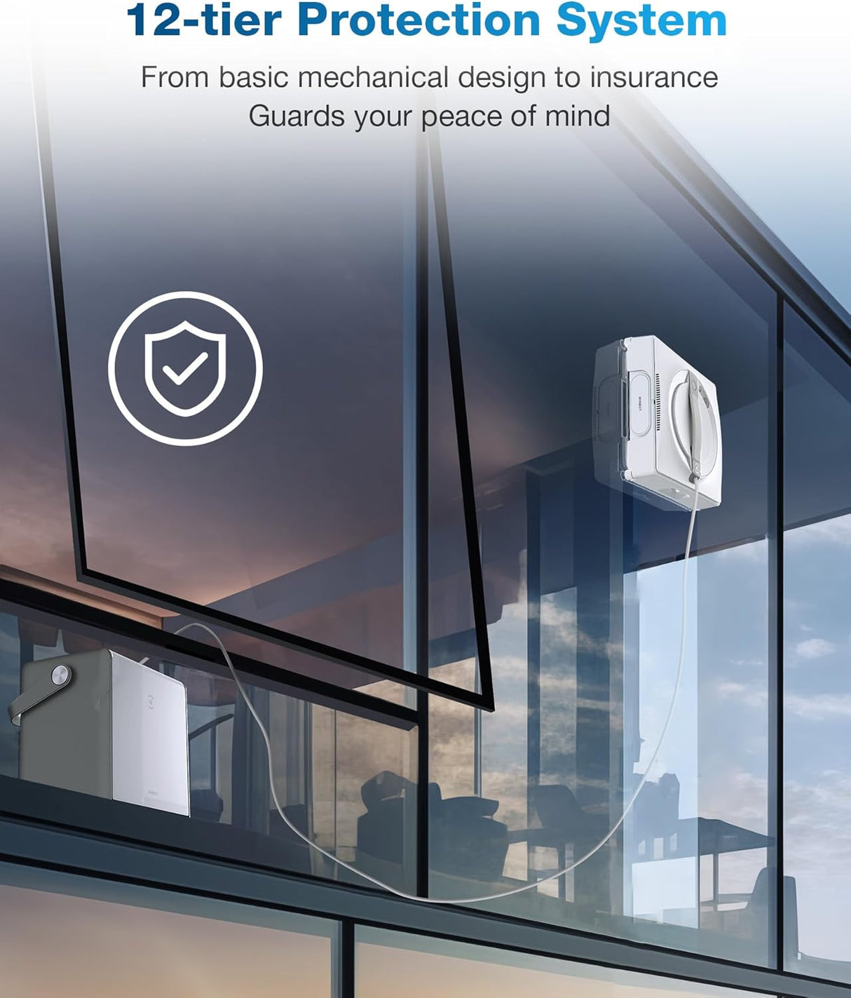 WINBOT W2 OMNI - Portable Window Cleaning Robot