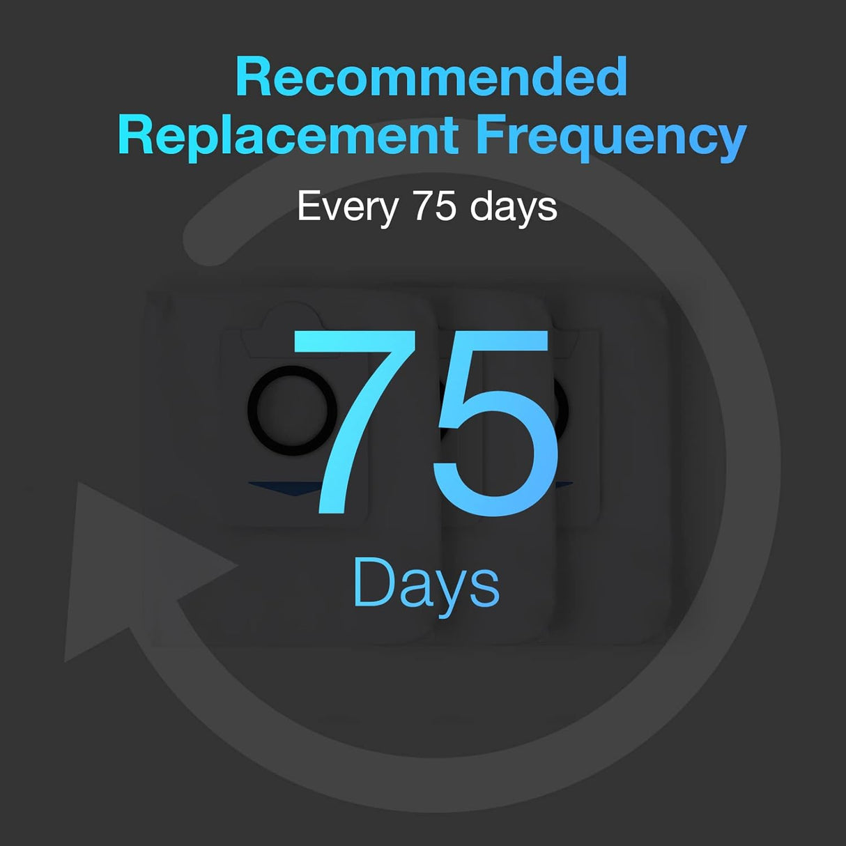 DEEBOT T30 OMNI Antibacterial Dust Bags - 3.5L (3 Pack)