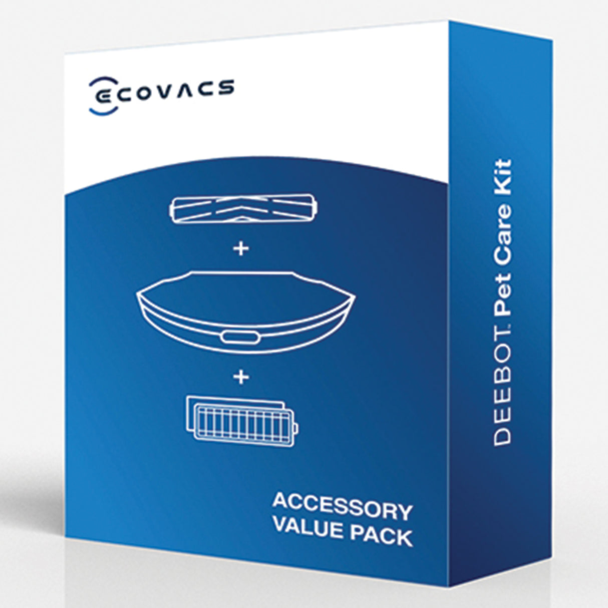 DEEBOT U2 PRO Pet Care Kit - XL 800ml Dustbin, Pet Brush, Filter