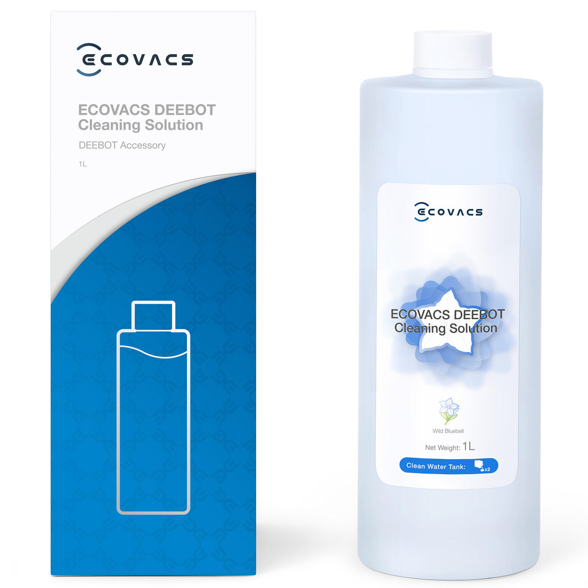 DEEBOT Cleaning Detergent Solution Bottle - 1L