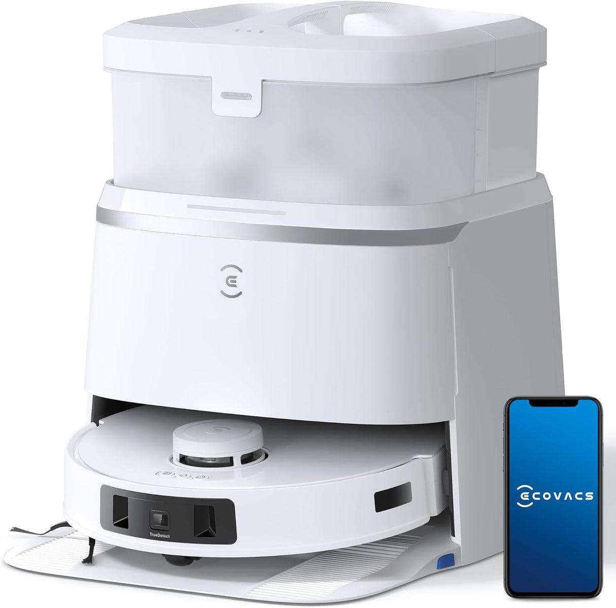 DEEBOT T30 PRO OMNI Robot Vacuum Cleaner - OMNI Station, 11000Pa Suction, 290min Runtime