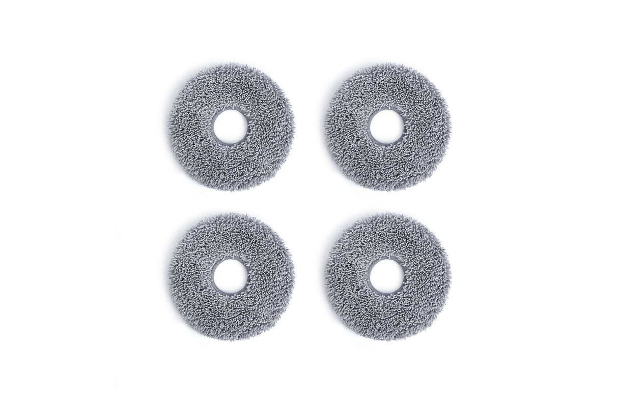 DEEBOT X2 OMNI / X2 COMBO / T20/T20e OMNI / X1/X1e OMNI / T10 TURBO Mopping Kit - 4 Rotating Pads for OZMO TURBO 2.0