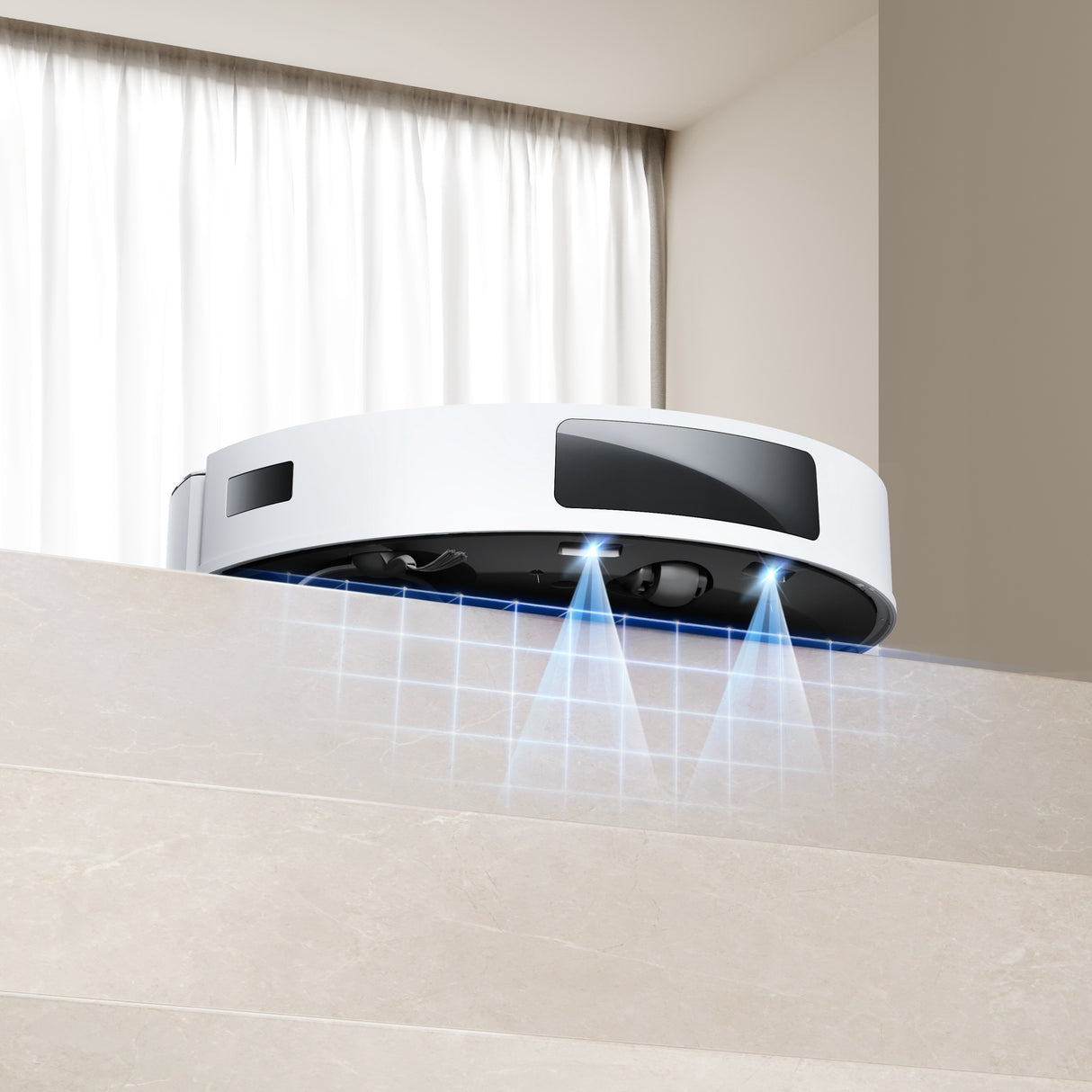 DEEBOT N20 PRO Robot Vacuum Cleaner - with OZMO PRO 2.0 Oscillating Mopping System, 8000Pa Suction, 300min Runtime