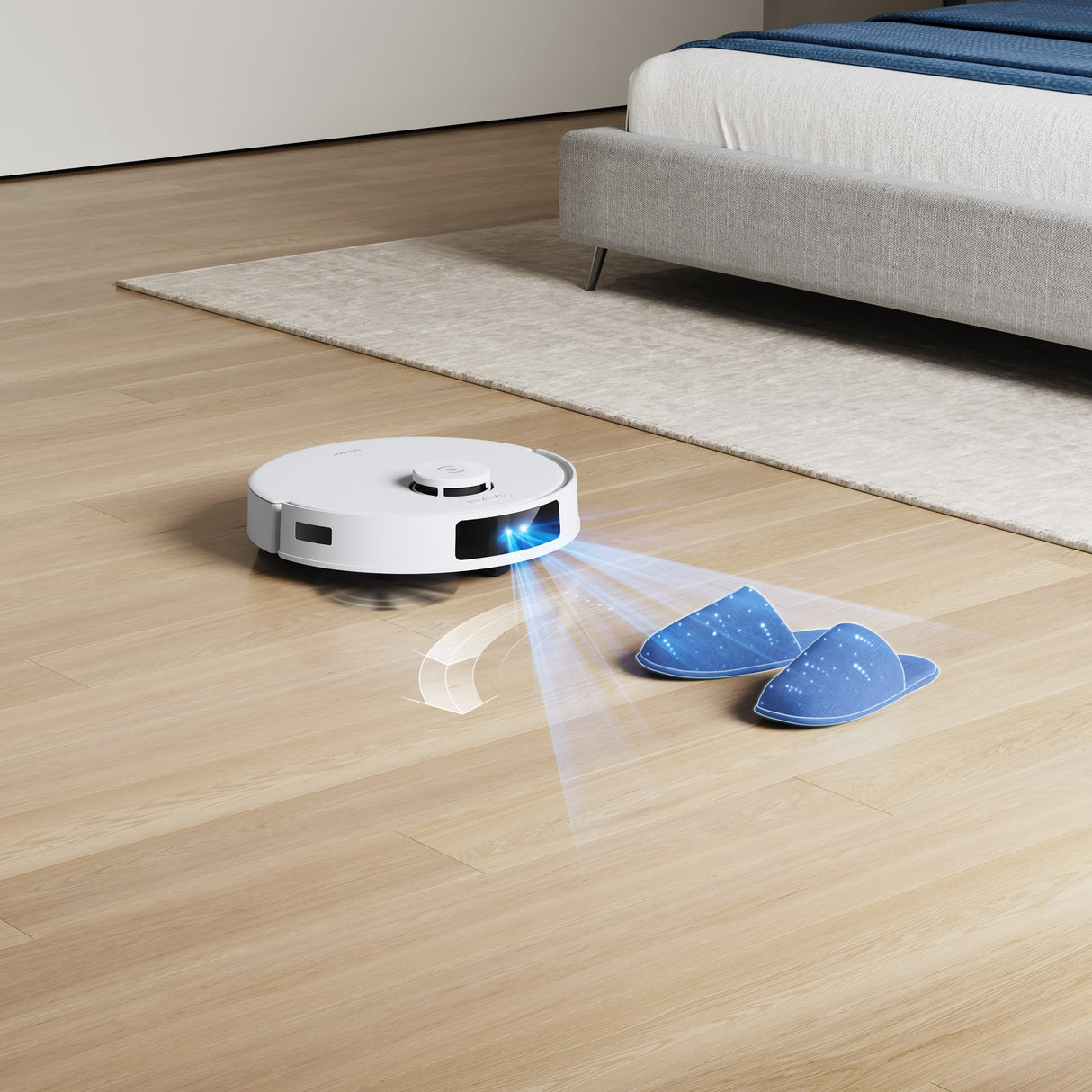DEEBOT N20 PRO Robot Vacuum Cleaner - with OZMO PRO 2.0 Oscillating Mopping System, 8000Pa Suction, 300min Runtime