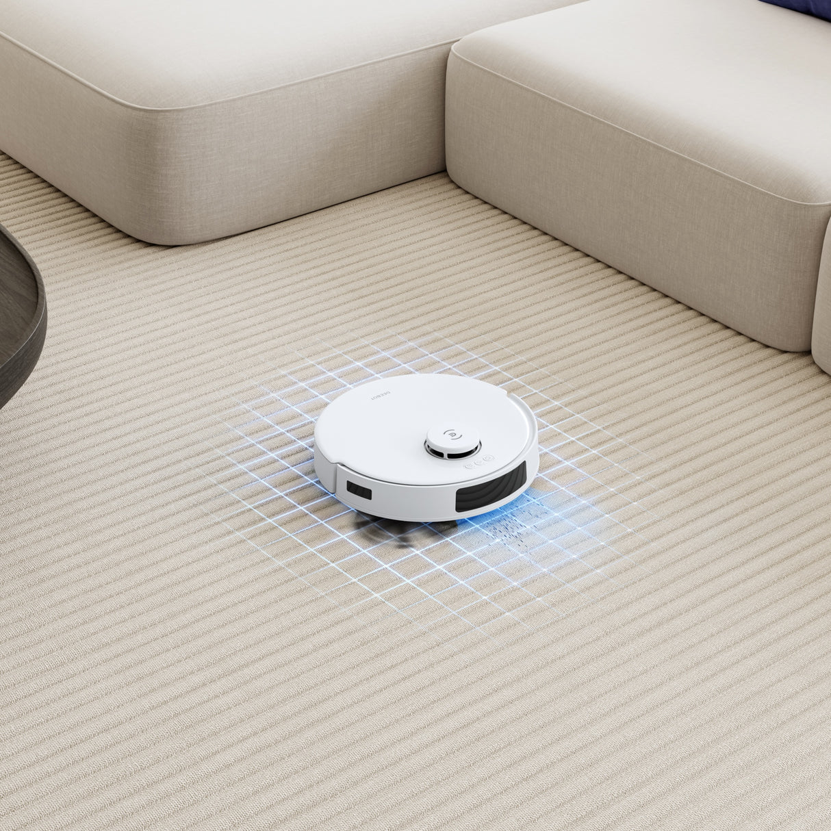DEEBOT N20 PRO Robot Vacuum Cleaner - with OZMO PRO 2.0 Oscillating Mopping System, 8000Pa Suction, 300min Runtime