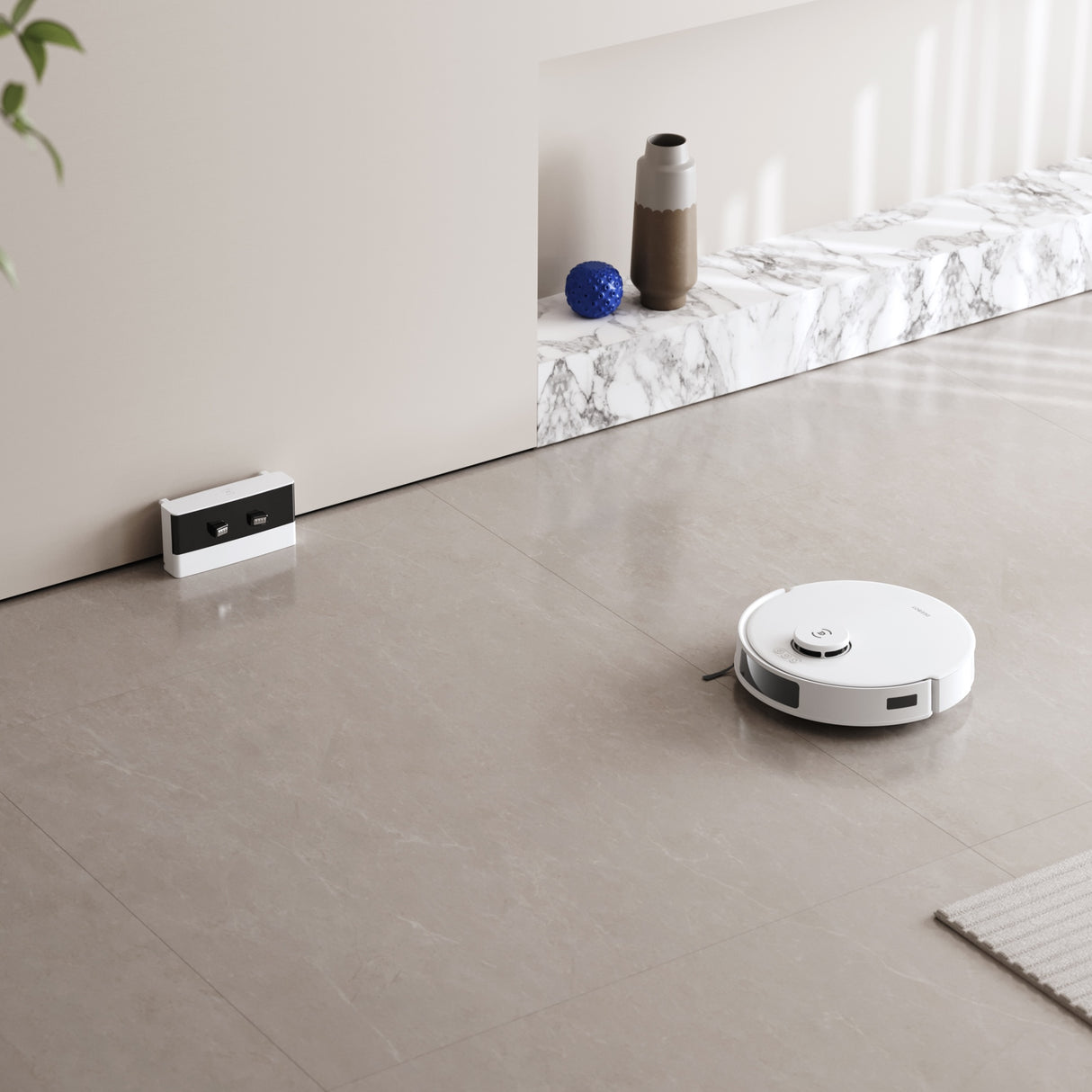 DEEBOT N20 PRO Robot Vacuum Cleaner - with OZMO PRO 2.0 Oscillating Mopping System, 8000Pa Suction, 300min Runtime