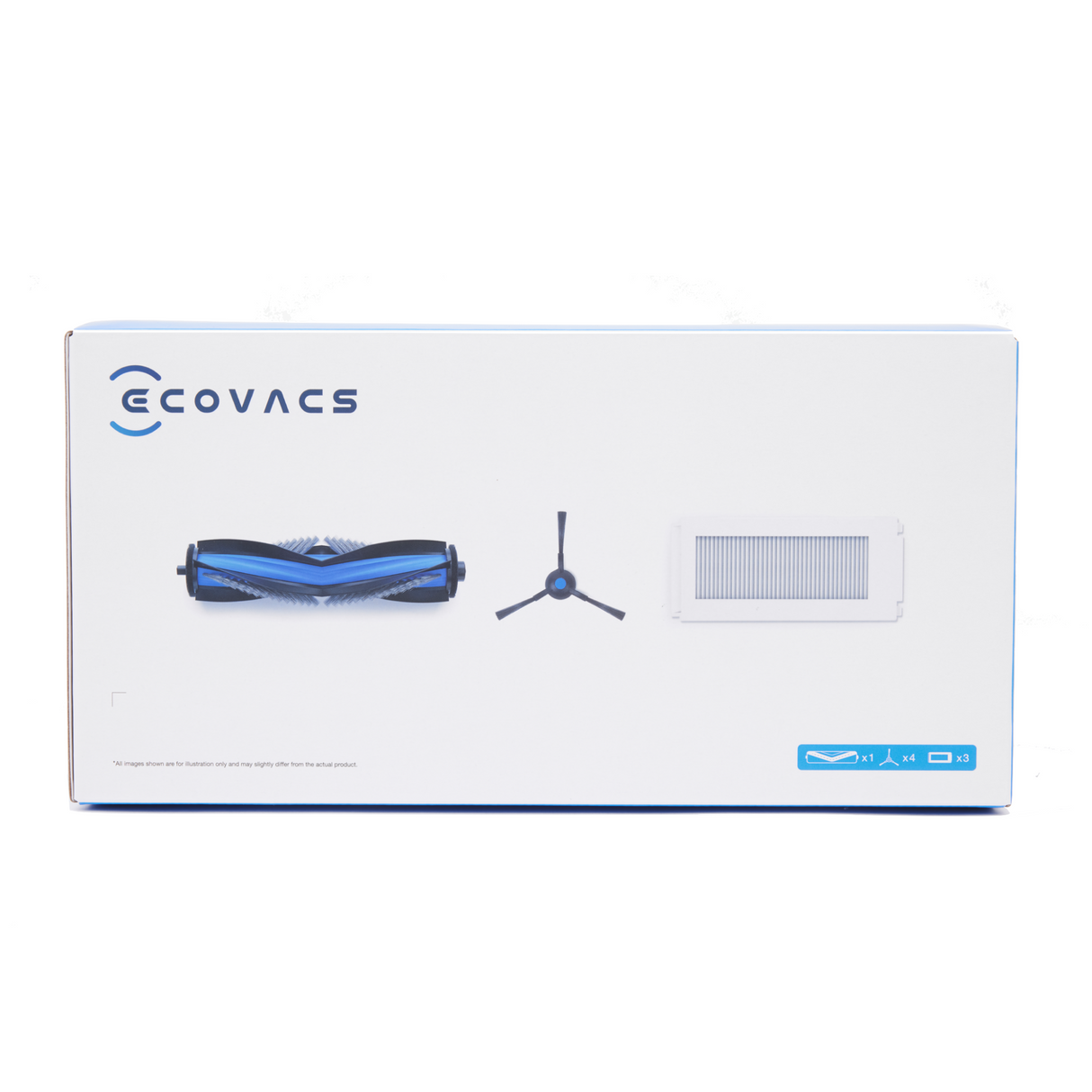 DEEBOT N30 PRO OMNI & N20e PLUS Buddy Kit - 4 Side Brushes, 1 Main Brush, 3 Filters