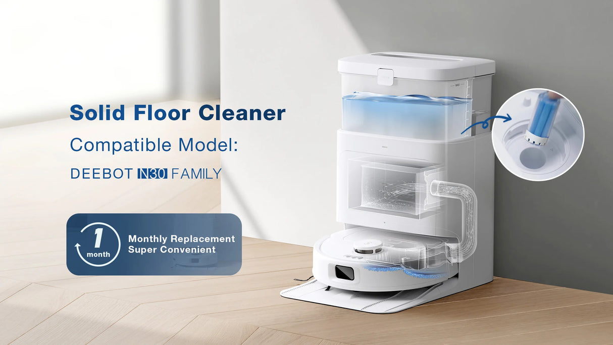 DEEBOT N30 PRO OMNI Solid Floor Cleaner (6 PCS)