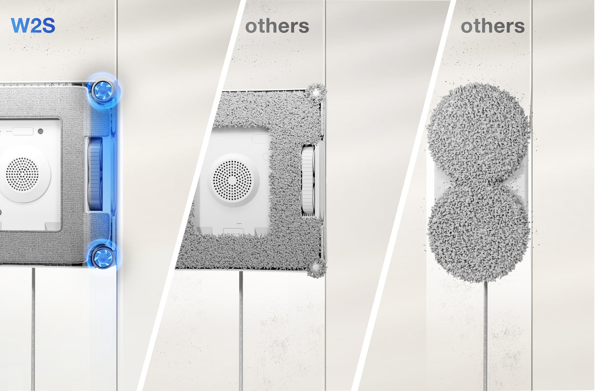 Ecovacs WINBOT W2S OMNI Smart Window Cleaner - 5500pa Suction, 110min Runtime