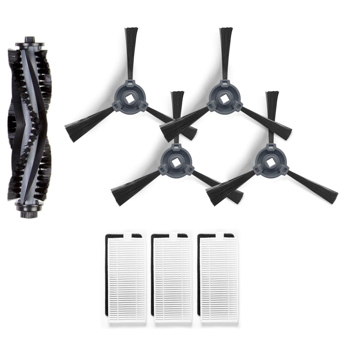 DEEBOT 500 Buddy Kit - 1 Main Brush, 4 Side Brush, 3 Filter/Sponge - UNBOXED DEAL