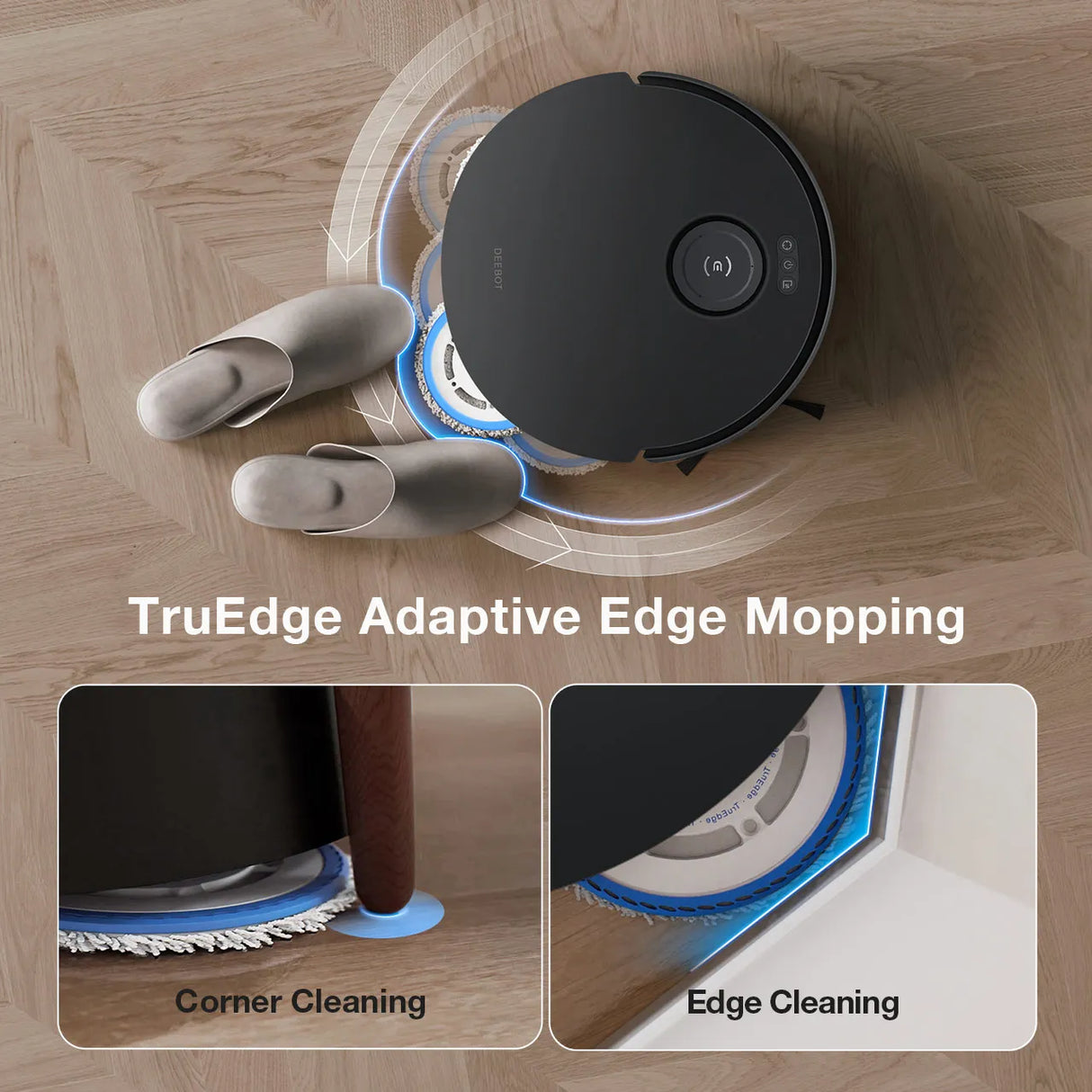 Ecovacs DEEBOT T30S PRO Robot Vacuum Cleaner and Mop