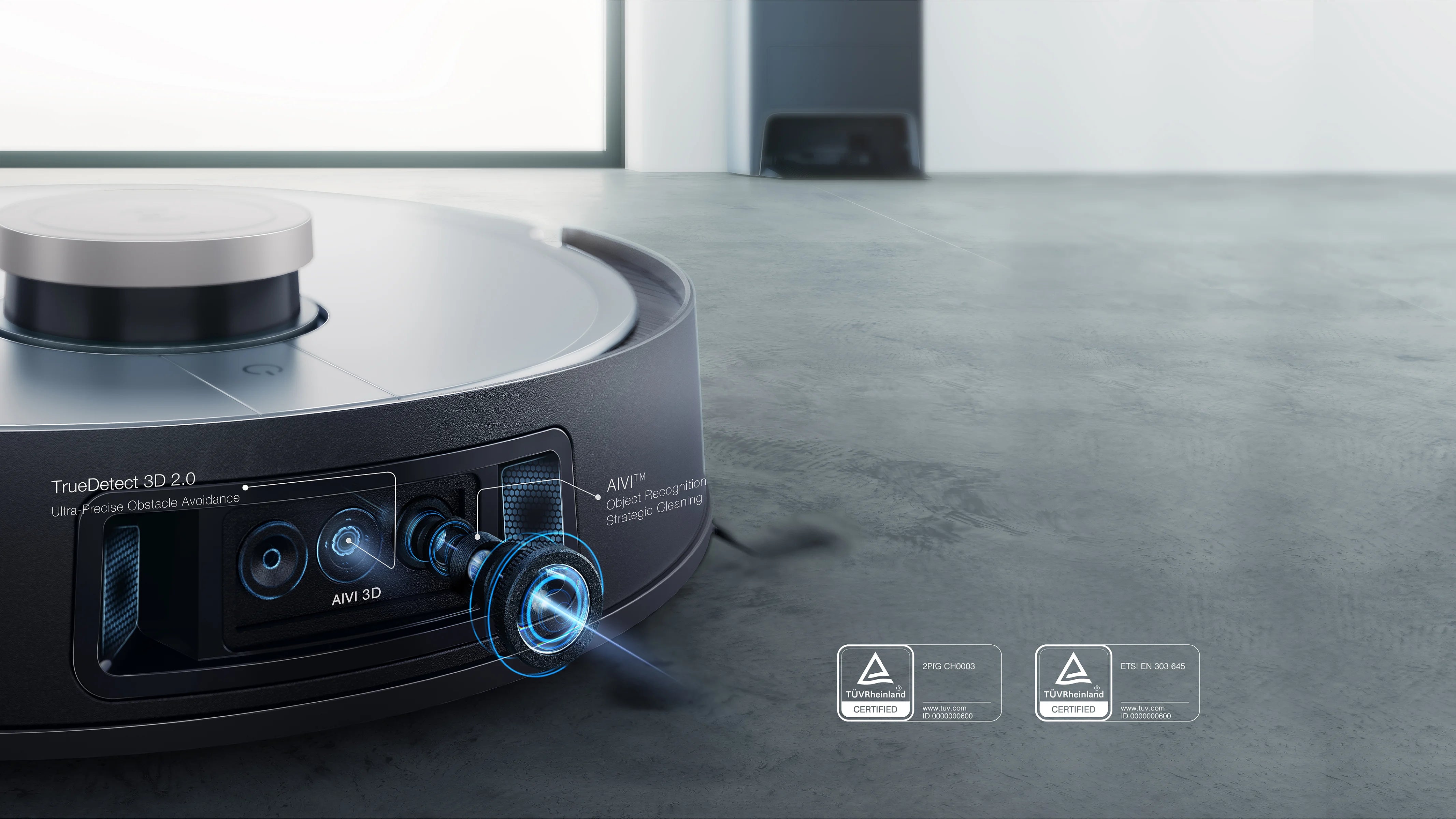 DEEBOT X1 TURBO - 5000Pa, 260min Runtime Robot Vacuum Cleaner