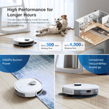 DEEBOT N10 Robot Vacuum Cleaner - 4300Pa, 330min Runtime, dToF  - UNBOXED DEAL