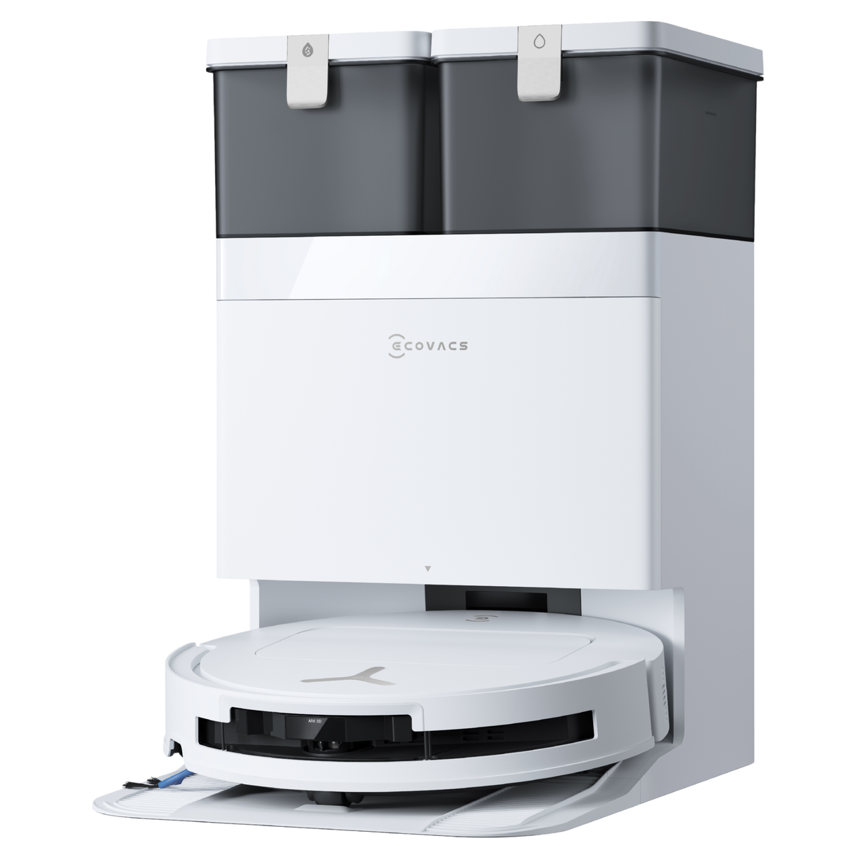 DEEBOT T50S PRO OMNI Vacuum Cleaner - OMNI Station, 25,000Pa Suction, OMNI Station, 205min Runtime