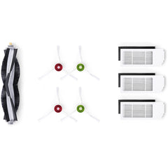 DEEBOT X1 OMNI/X1e OMNI/T10 Plus Buddy Kit - 5 Brush, 3 Filter/Sponge (White)