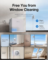 WINBOT W2S PRO OMNI Window Cleaning Robot - 10,000Pa Suction, 110min Runtime