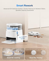 DEEBOT T30 PRO OMNI Robot Vacuum Cleaner - OMNI Station, 11000Pa Suction, 290min Runtime