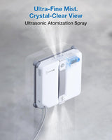 WINBOT mini 2 Automated Window Cleaner -  8000Pa Suction , 30-Minute Power-Off Protection