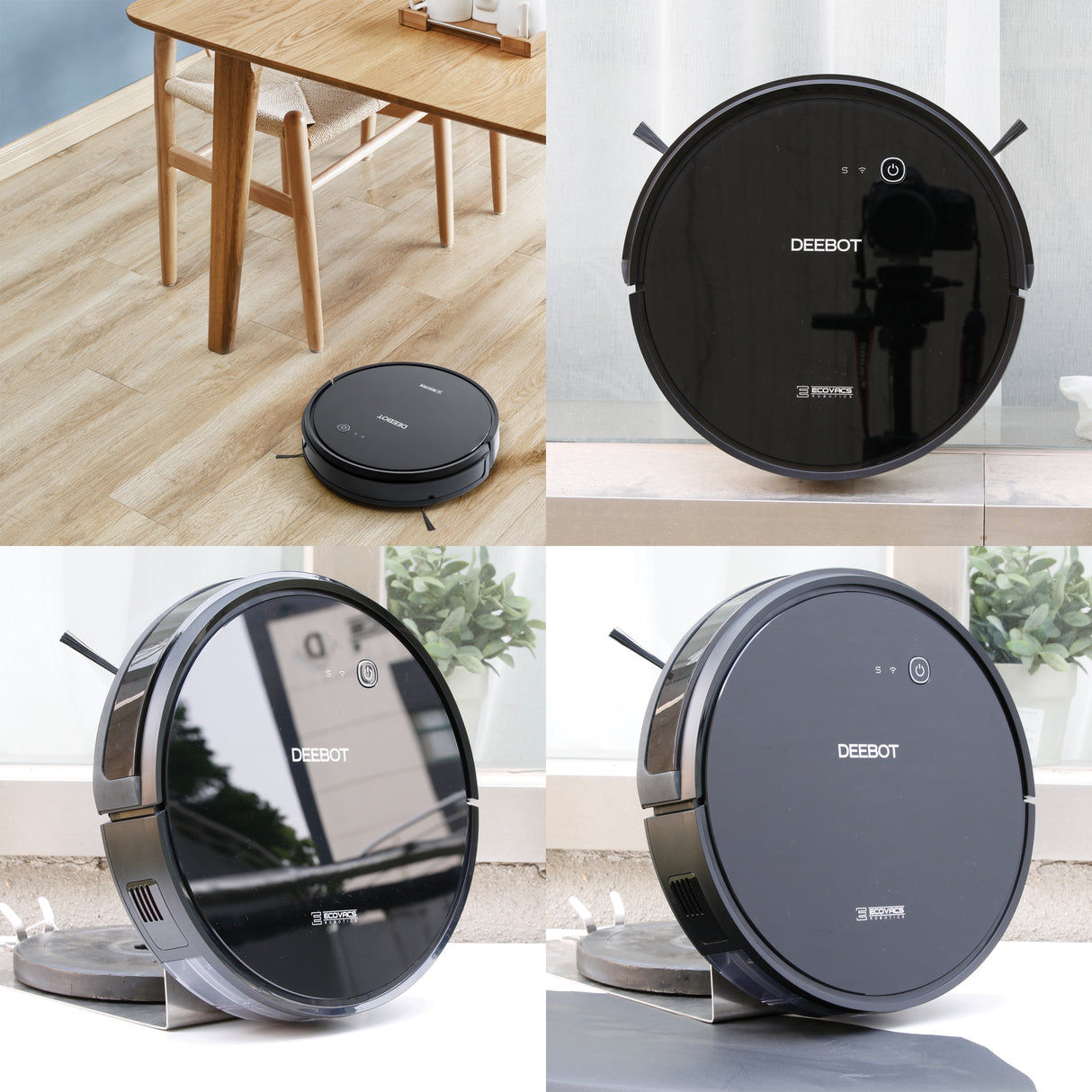Deebot 601 Robot Vacuum Cleaner - Motion Navigation, 110min Runtime - UNBOXED DEAL
