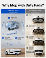 DEEBOT T90 MAX OMNI Robot Vacuum - 30,000Pa Suction,Up to 200 Min Runtime