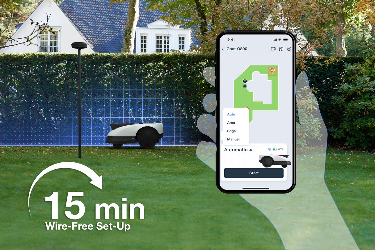 GOAT O800 RTK Robotic Lawn Mower