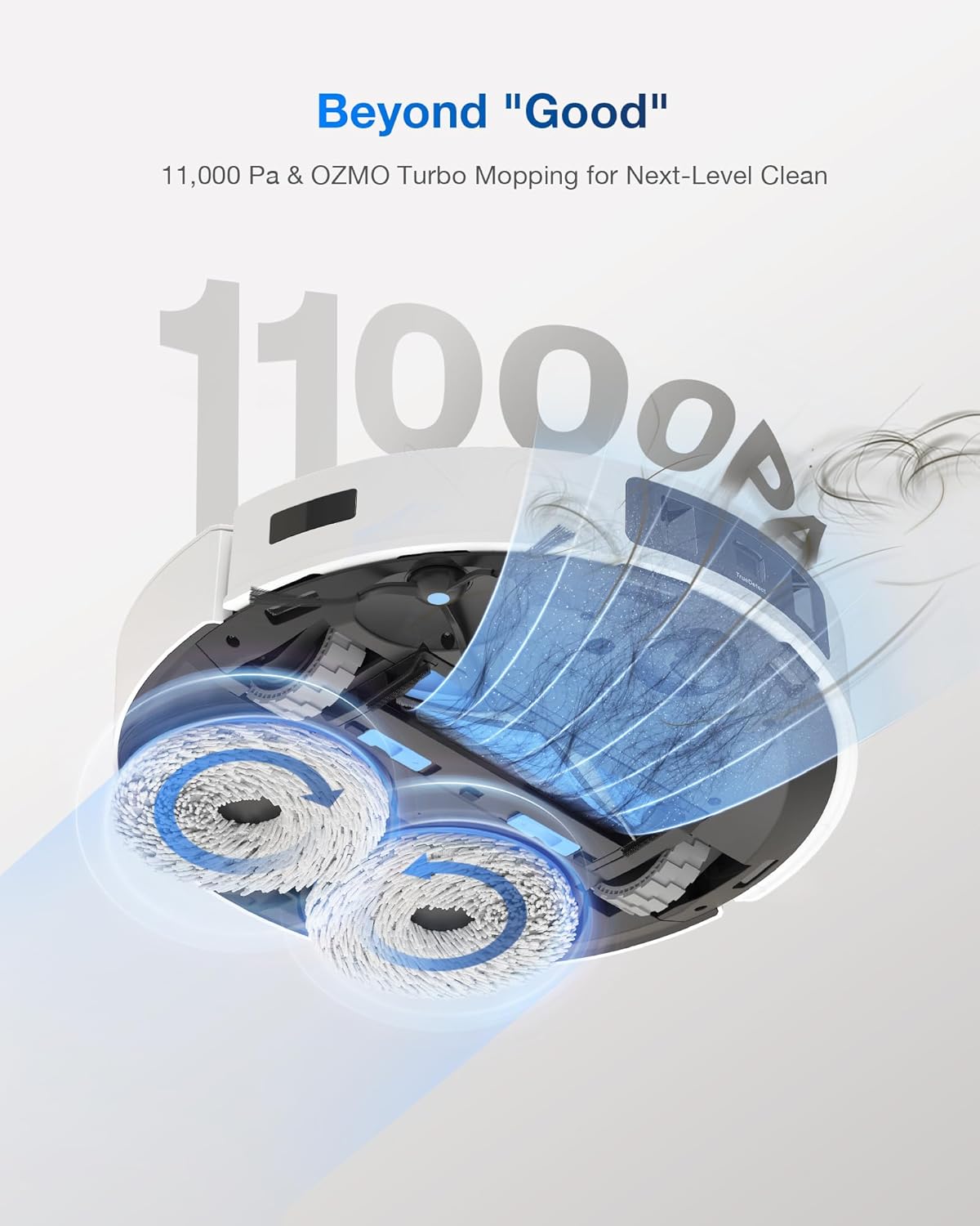 DEEBOT T30 PRO OMNI Robot Vacuum Cleaner - OMNI Station, 11000Pa Suction, 290min Runtime