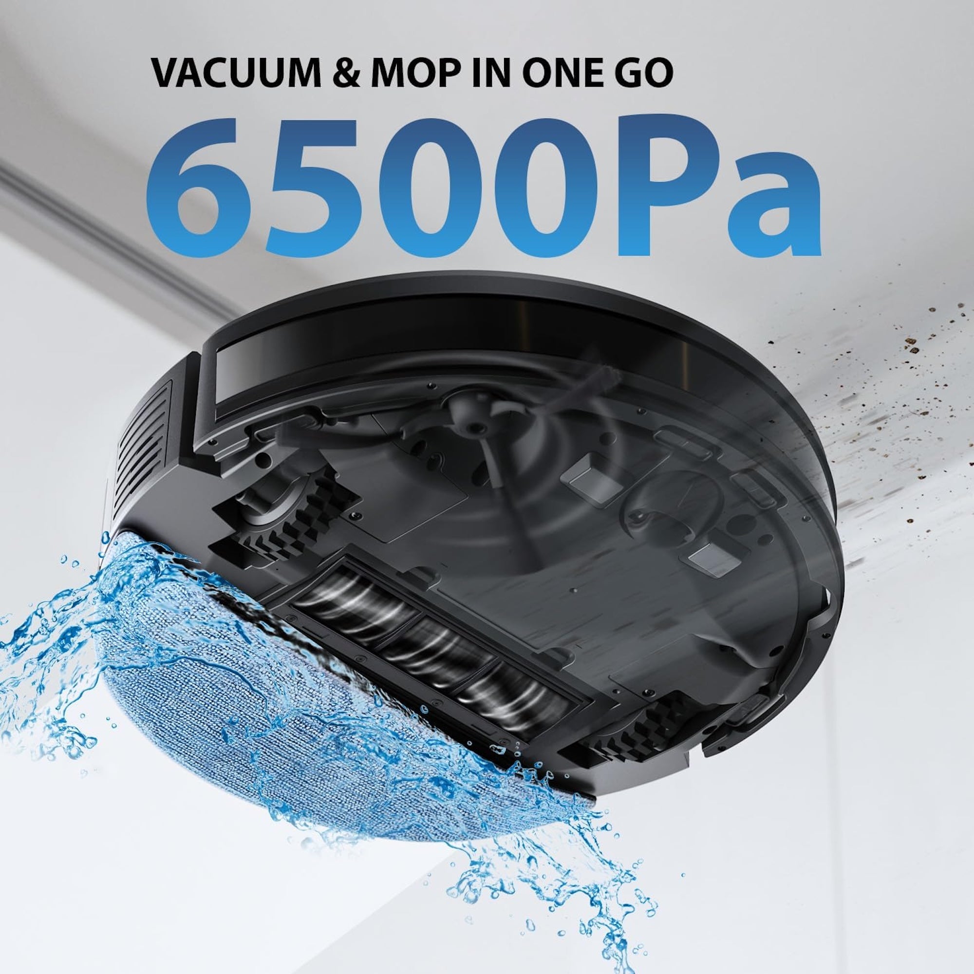 Ecovacs DEEBOT Y1 PRO PLUS - 6500Pa, 180min, 5L Auto-Empty Station