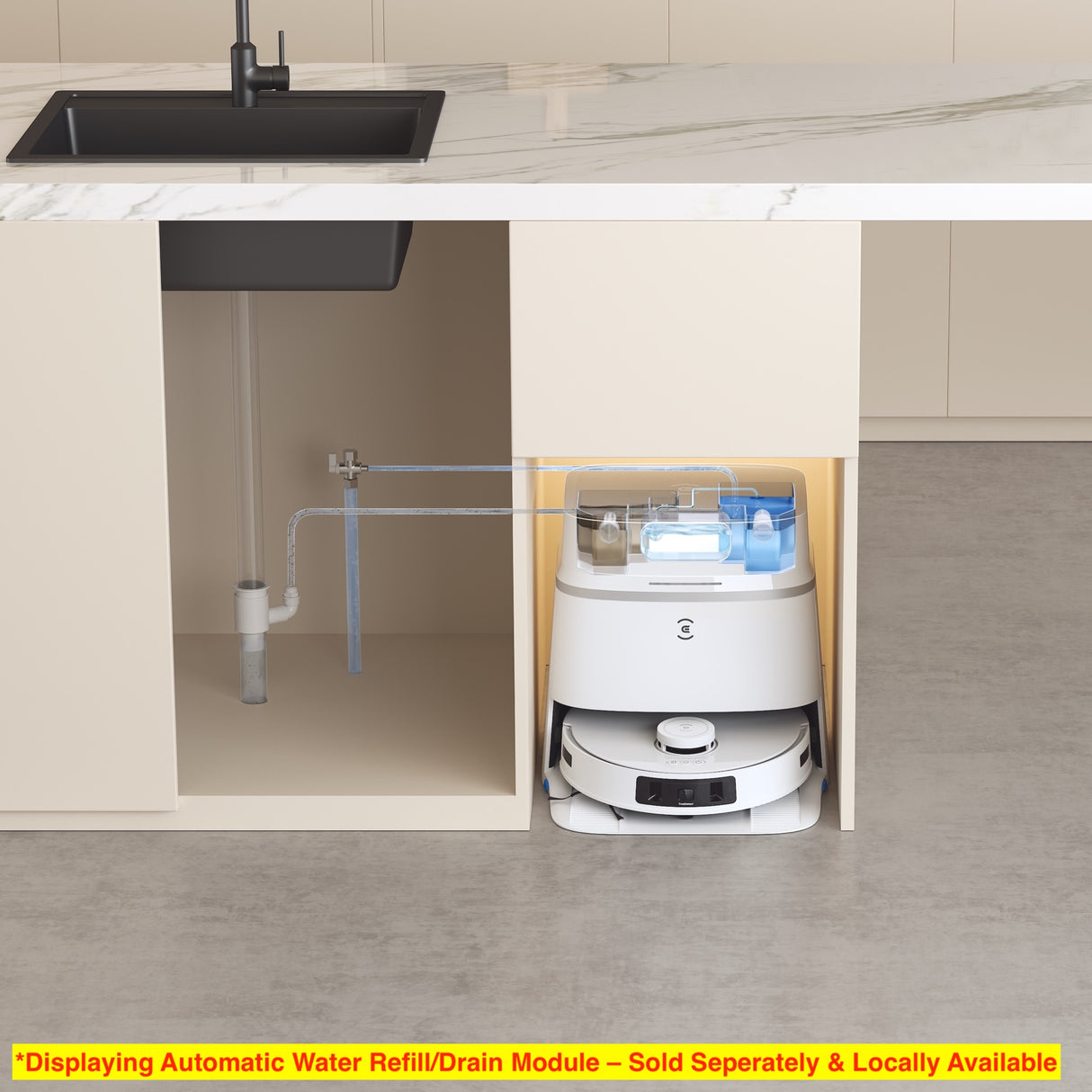 DEEBOT T30 PRO OMNI Robot Vacuum Cleaner - OMNI Station, 11000Pa Suction, 290min Runtime