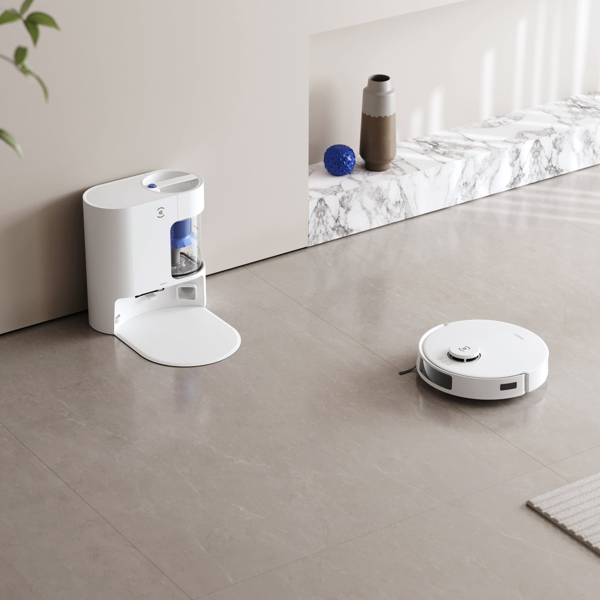 DEEBOT N20 PRO PLUS Robot Vacuum Cleaner - Bagless- 8000Pa Suction, 300min Runtime