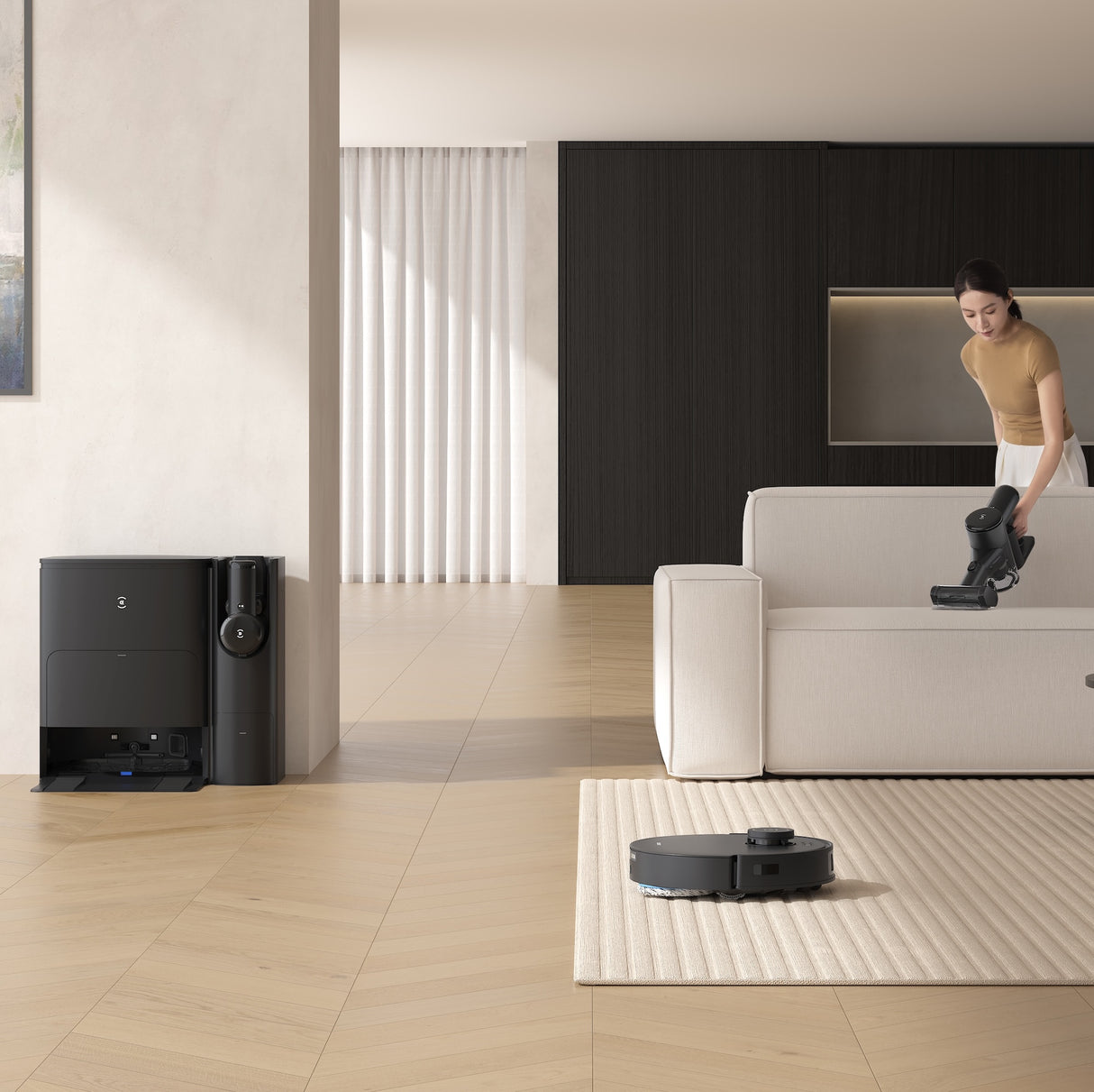 DEEBOT T30S COMBO COMPLETE Robot + Handheld Vacuum Stick & OMNI Station - 11000Pa, 290min Runtime