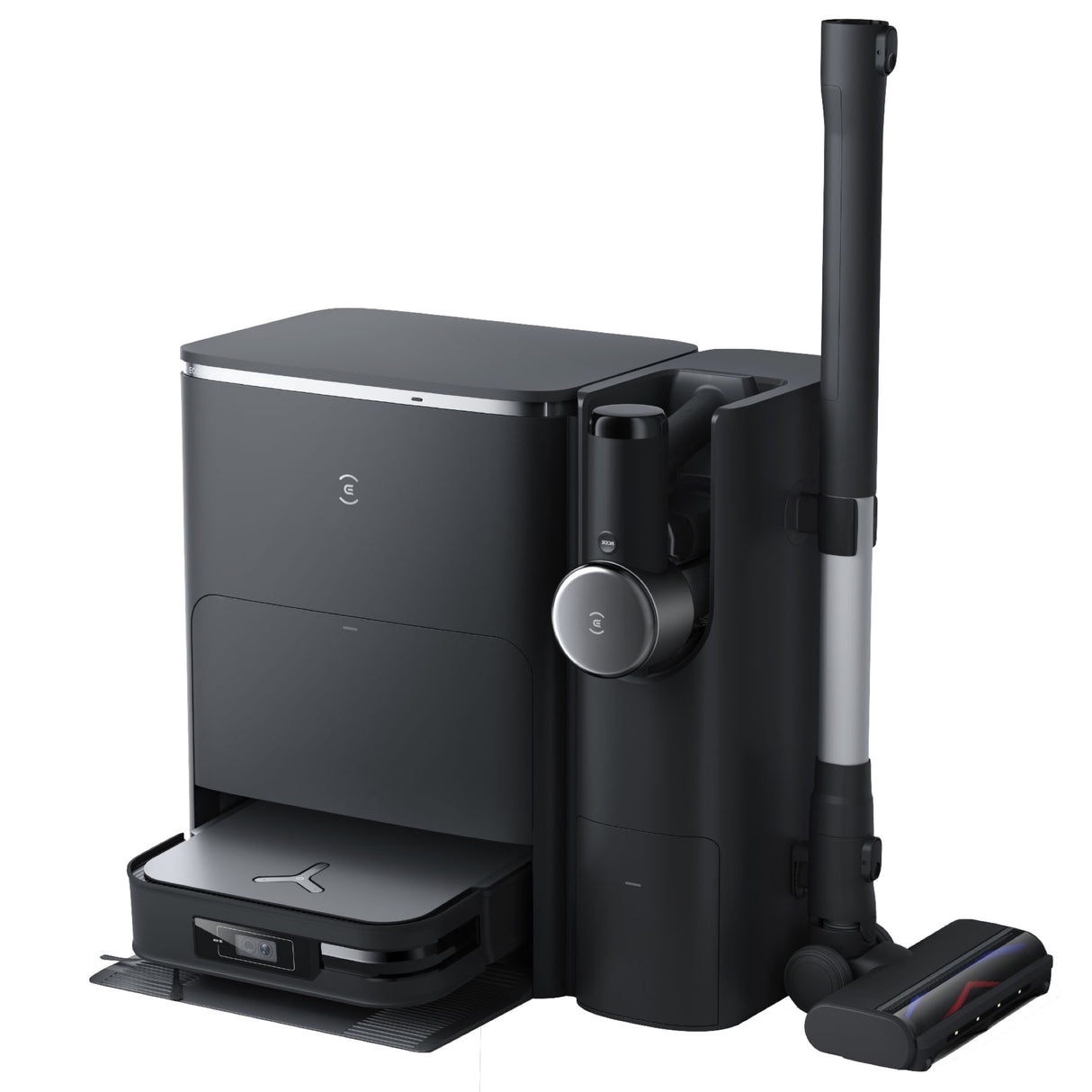 DEEBOT X2 COMBO Robot Vacuum + Power Brush Kit & OMNI Station - 8700Pa, 210min Runtime