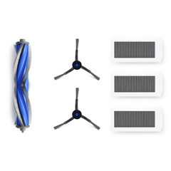DEEBOT X5 PRO OMNI Buddy Kit - 2 Side Brushes, 1 Main Brush, 3 Filters