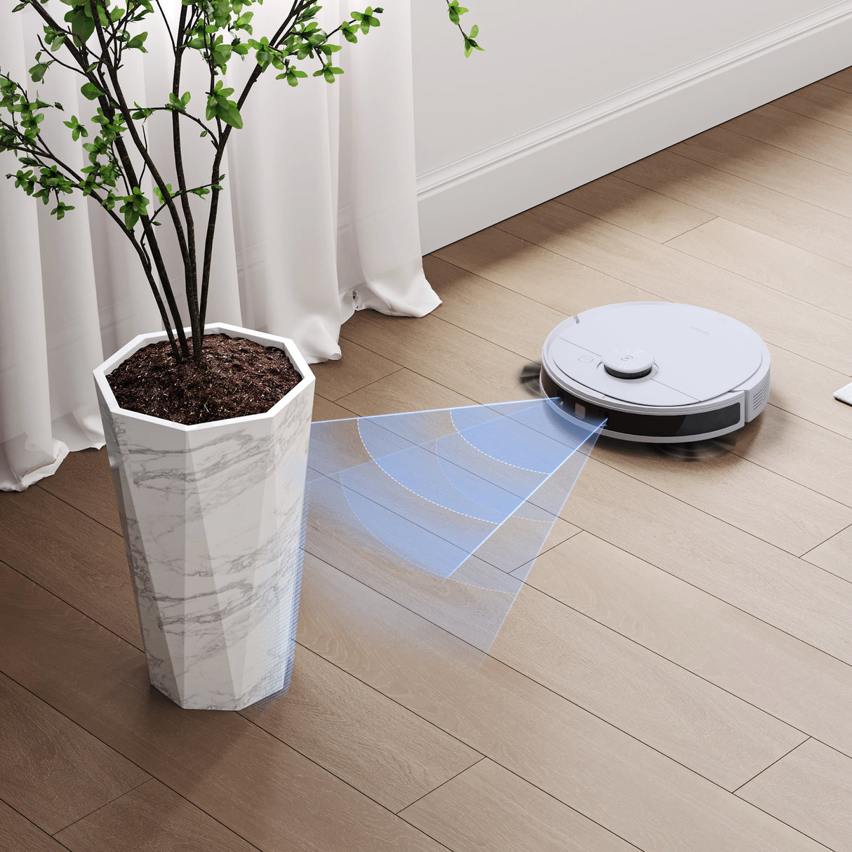 DEEBOT N8 PRO Robot Vacuum Cleaner - dToF LiDAR, 110min Runtime