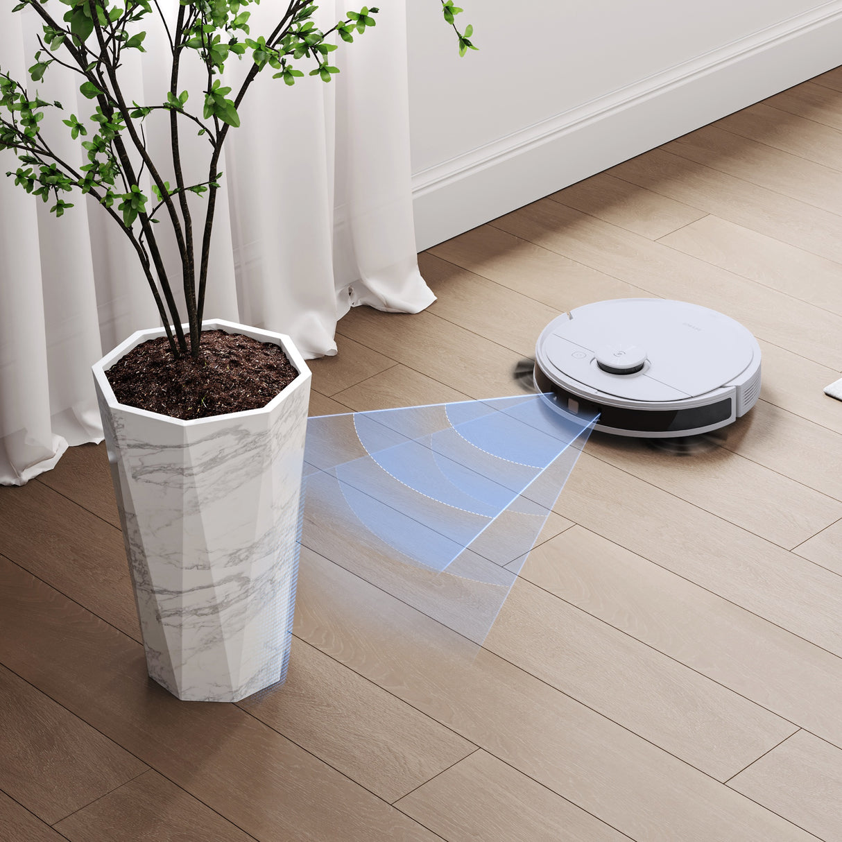 DEEBOT N8 PRO+ Robot Vacuum Cleaner - dToF LiDAR, 110min Runtime
