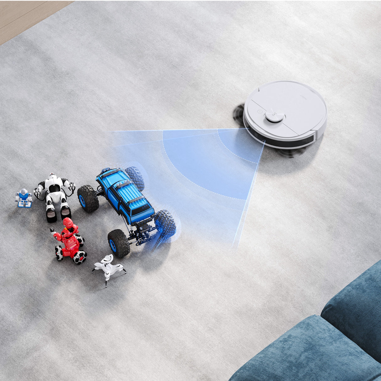 DEEBOT N8 PRO Robot Vacuum Cleaner - dToF LiDAR, 110min Runtime