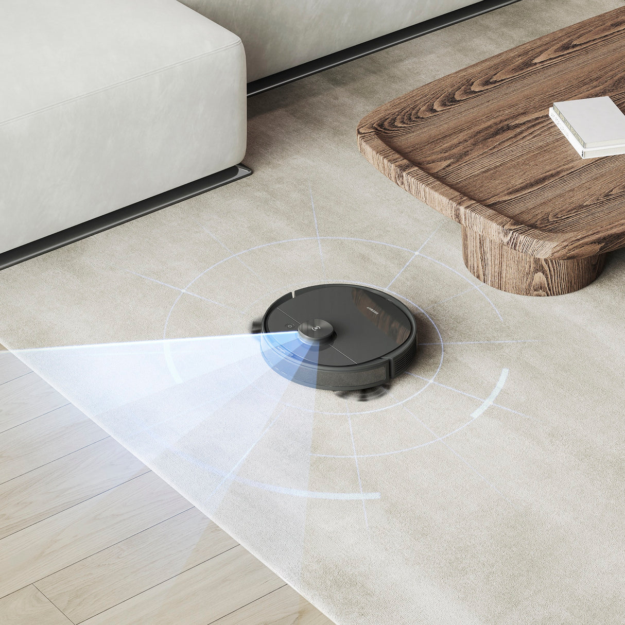 DEEBOT N8 Robot Vacuum Cleaner - dToF LiDAR, 110min Runtime