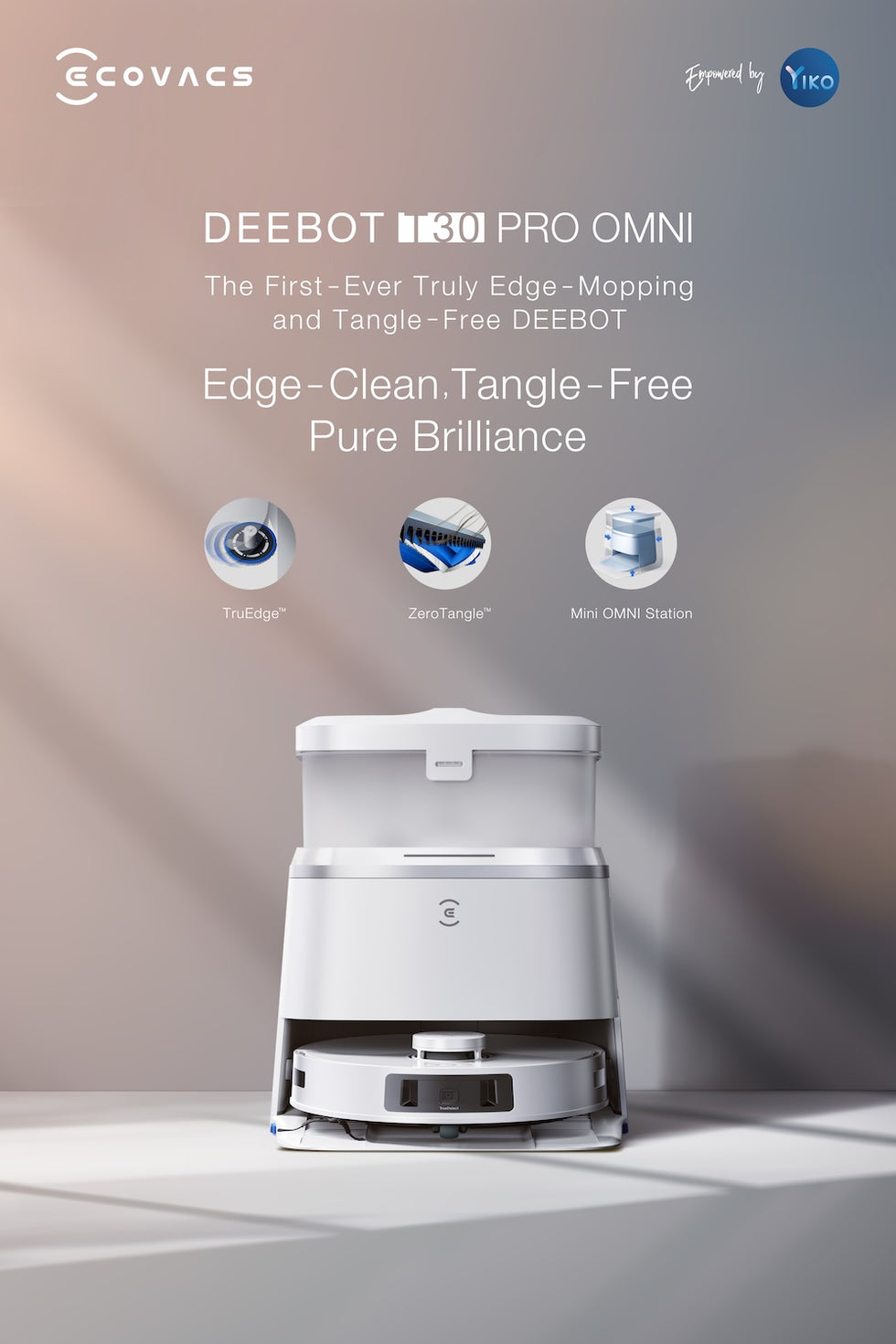 DianSung 4 Pezzi Filtro HEPA Accessori Per ECOVACS DEEBOT T30 Pro Omni / T30S Combo Complete / T30 Omni Robot Aspirapolvere, Lavabile E Riutilizzabile, Filtro Parte Di Ricambio : Amazon.it: Casa E Cucina