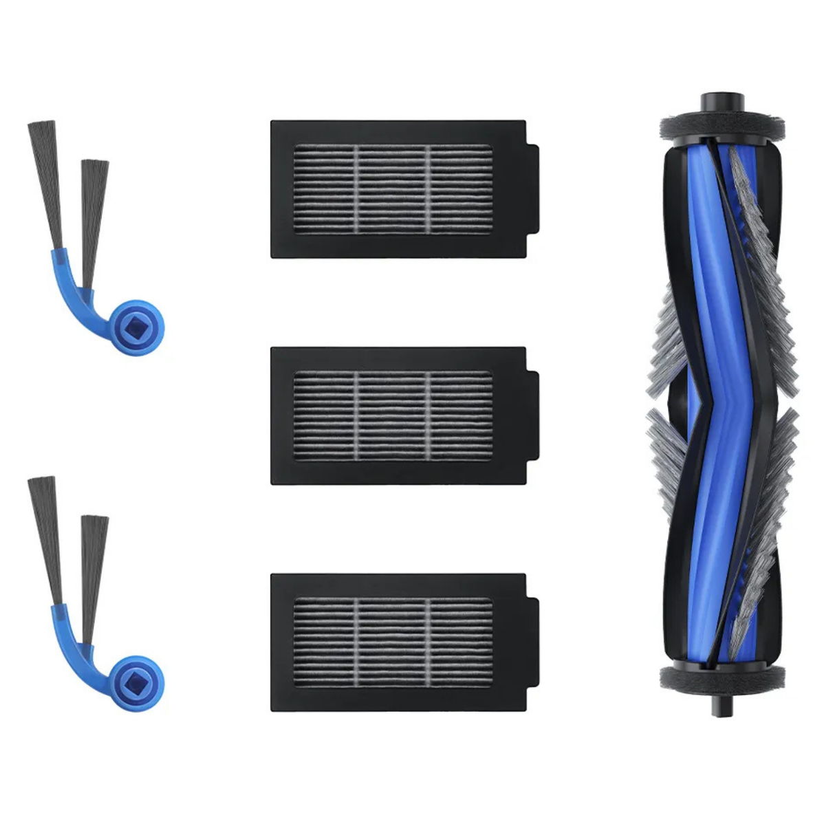 DEEBOT T30C OMNI Buddy Kit - 3 Antibacterial* Filter, 2 ARClean Anti-Tangle Side Brush, 1 Anti-Tangle Main Brush