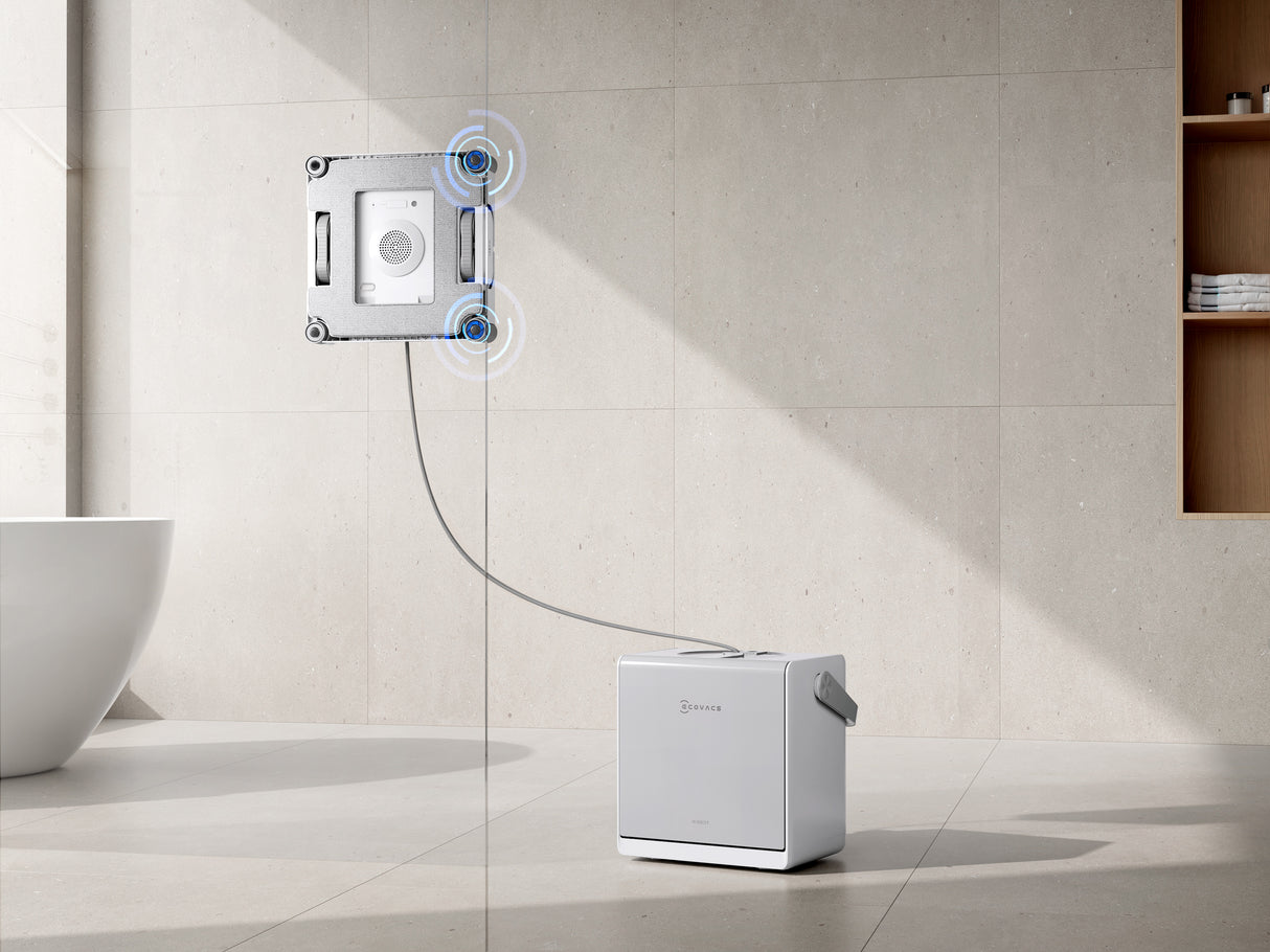 Ecovacs WINBOT W2S OMNI Smart Window Cleaner - 5500pa Suction, 110min Runtime