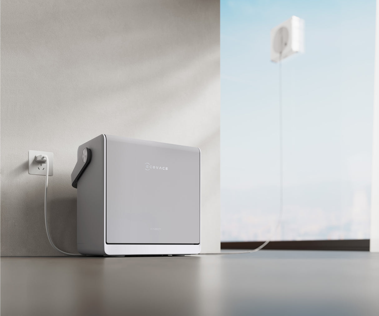 Ecovacs WINBOT W2S OMNI Smart Window Cleaner - 5500pa Suction, 110min Runtime