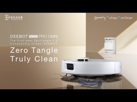 DEEBOT N30 PRO OMNI Robot Vacuum Cleaner - OMNI Station, 10,000Pa