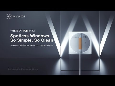 WINBOT W1 PRO Smart Window Cleaner - 2700Pa, 70min Runtime